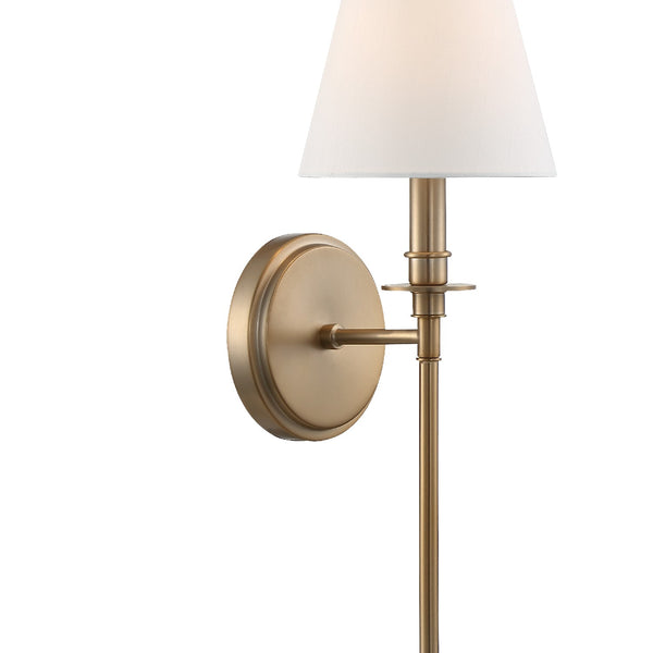 Rivoli 6'' One Light Wall Sconce, Aged Brass - Alternate Product Image 3.jpg