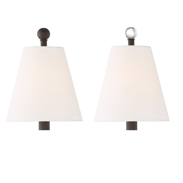 Rivoli 6'' One Light Wall Sconce, Dark Bronze - Alternate Product Image 1.jpg