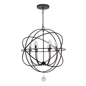 Soleil Outdoor 35.5'' Six Light Outdoor Chandelier, English Bronze - Alternate Product Image 1.jpg