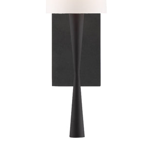Trevon 5.5'' One Light Wall Sconce, Black - Alternate Product Image 1.jpg