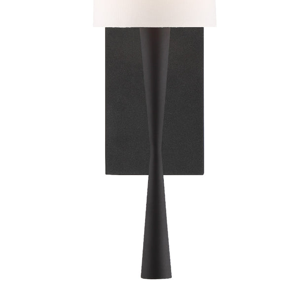 Trevon 5.5'' One Light Wall Sconce, Black - Alternate Product Image 1.jpg