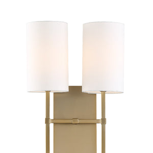Verity 11'' Two Light Wall Sconce, Aged Brass - Alternate Product Image 1.jpg