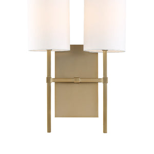 Verity 11'' Two Light Wall Sconce, Aged Brass - Alternate Product Image 2.jpg