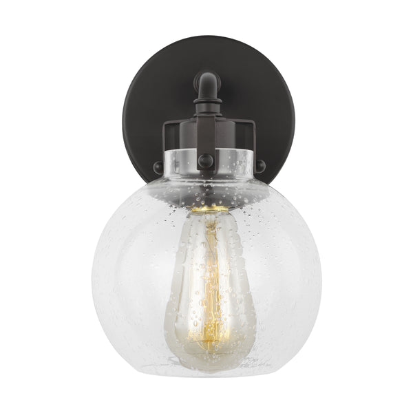 Clara 6.25" One Light Wall Sconce, Oil Rubbed Bronze