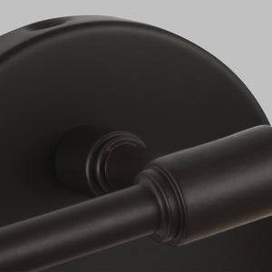 Clara 14.75" Two Light Vanity, Oil Rubbed Bronze