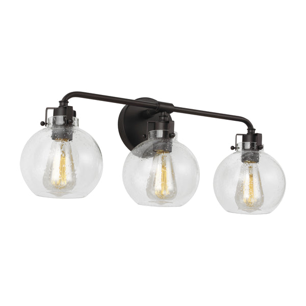 Clara 24" Three Light Vanity, Oil Rubbed Bronze
