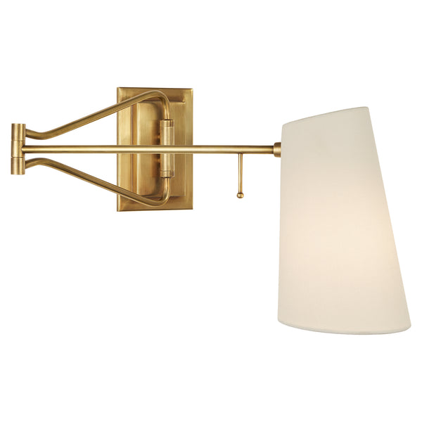 Keil 17" One Light Wall Sconce, Hand-Rubbed Antique Brass