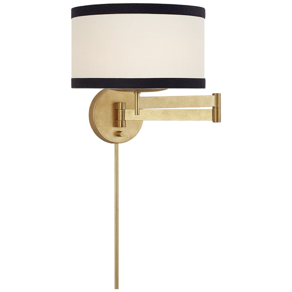 Walker 14" One Light Swing Arm Wall Sconce, Gild