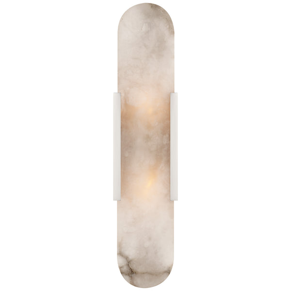 Melange 4.25" LED Wall Sconce, Polished Nickel