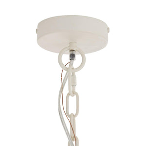 Rovell 35" Eight Lights Chandelier, Natural