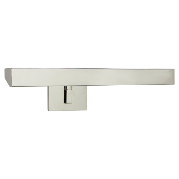 McClain 18" Two Light Picture Light, Polished Nickel
