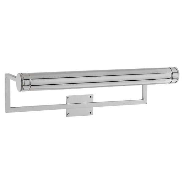 Cosmopolitan 30" Three Light Picture Light, Polished Nickel