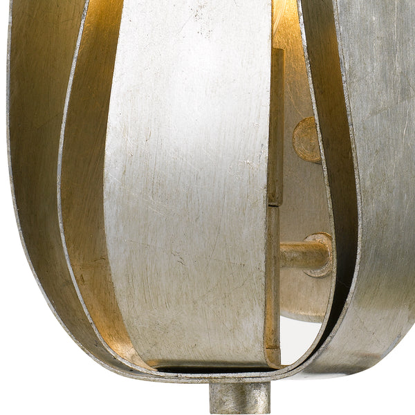 Laurel 8'' One Light Wall Sconce, Antique Silver - Alternate Product Image 1.jpg