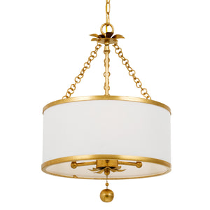 Laurel 14'' Three Light Chandelier, Antique Gold - Alternate Product Image 1.jpg