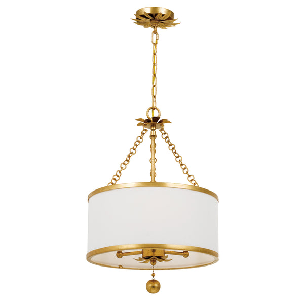 Laurel 14'' Three Light Chandelier, Antique Gold - Main Product Image.jpg