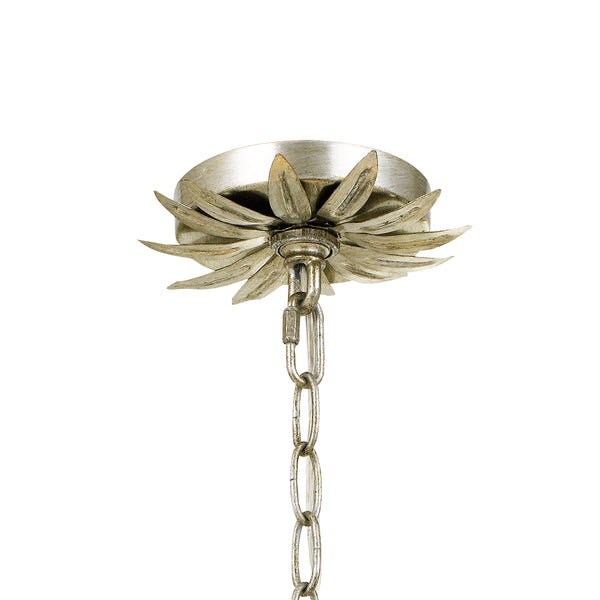 Laurel 14'' Three Light Chandelier, Antique Silver - Alternate Product Image 2.jpg
