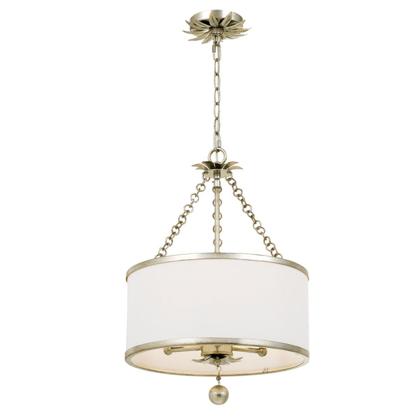 Laurel 14'' Three Light Chandelier, Antique Silver - Main Product Image.jpg