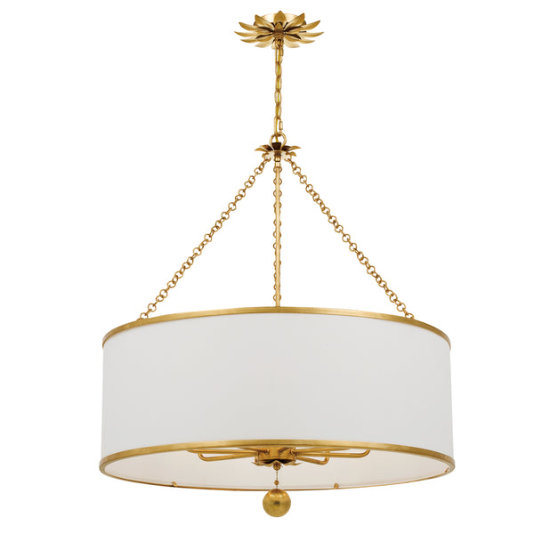 Laurel 29'' Eight Light Chandelier, Antique Gold - Alternate Product Image 1.jpg