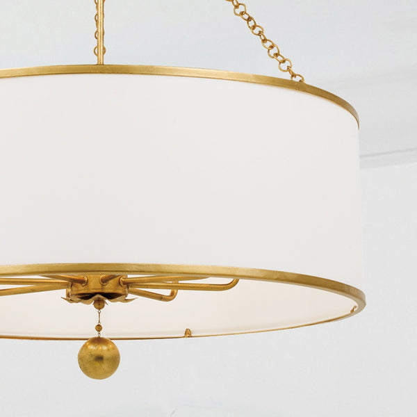 Laurel 29'' Eight Light Chandelier, Antique Gold Alt 4.jpg