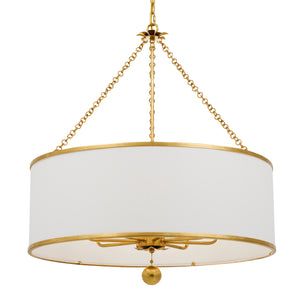 Laurel 29'' Eight Light Chandelier, Antique Gold - Main Product Image.jpg