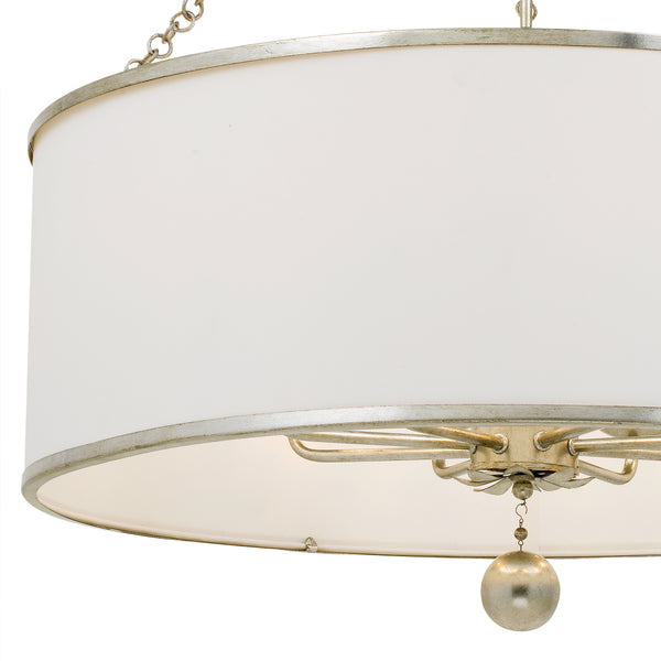 Laurel 29'' Eight Light Chandelier, Antique Silver - Alternate Product Image 2.jpg