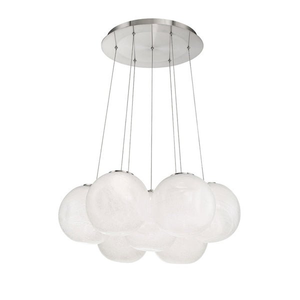 FM Modern 27'' LED Chandelier, Brushed Nickel - Main Product Image.jpg