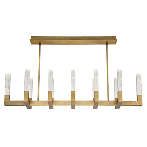 FM Modern 54'' LED Linear Pendant, Aged Brass - Main Product Image.jpg