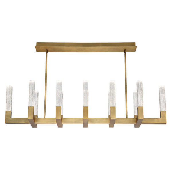 FM Modern 54'' LED Linear Pendant, Aged Brass - Main Product Image.jpg