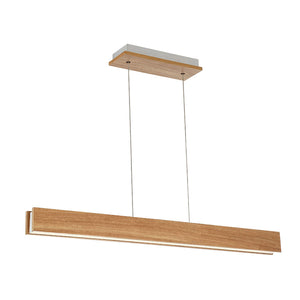 FM Modern 38'' LED Linear Pendant, Walnut - Main Product Image.jpg