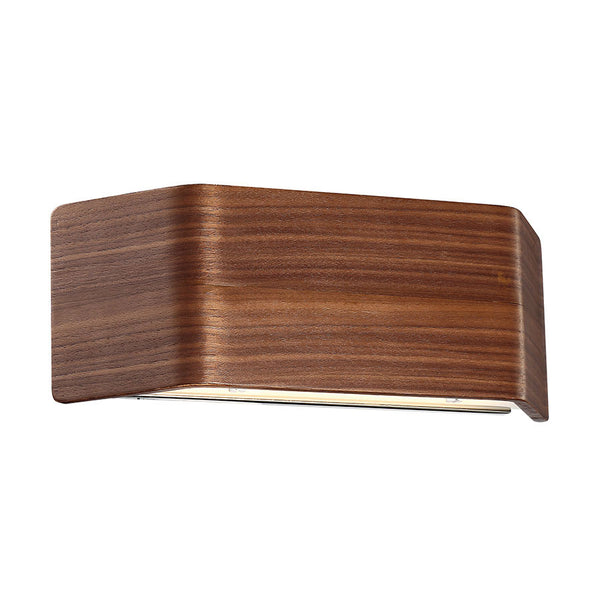 FM Modern 14'' LED Wall Sconce, Dark Walnut - Main Product Image.jpg
