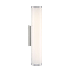 FM Modern 24'' LED Outdoor Wall Sconce, Brushed Aluminum in 3000K - Main Product Image.jpg