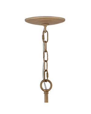 Freya 36" Seventeen Light Chandelier, Burnished Gold