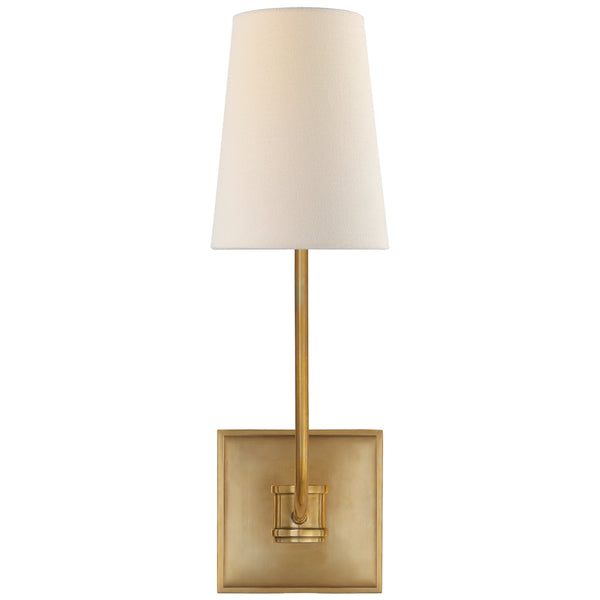 Venini 4.75" One Light Wall Sconce, Antique-Burnished Brass