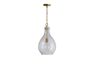 Norwood 12" One Light Pendant, Patinaed Brass