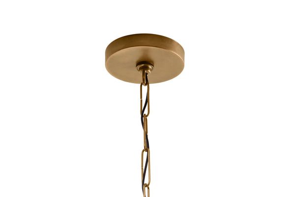 Norwood 12" One Light Pendant, Patinaed Brass