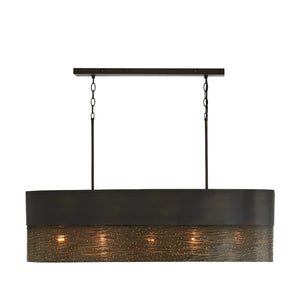 Arrebato 14'' Five Light Island Pendant, Iron - Main Product Image.jpg