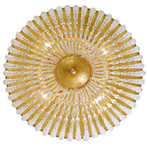 Kylie 18.5'' Four Light Flush Mount, Antique Gold - Alternate Product Image 1.jpg