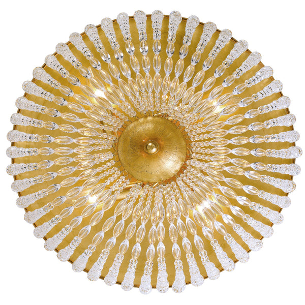 Kylie 18.5'' Four Light Flush Mount, Antique Gold - Alternate Product Image 1.jpg