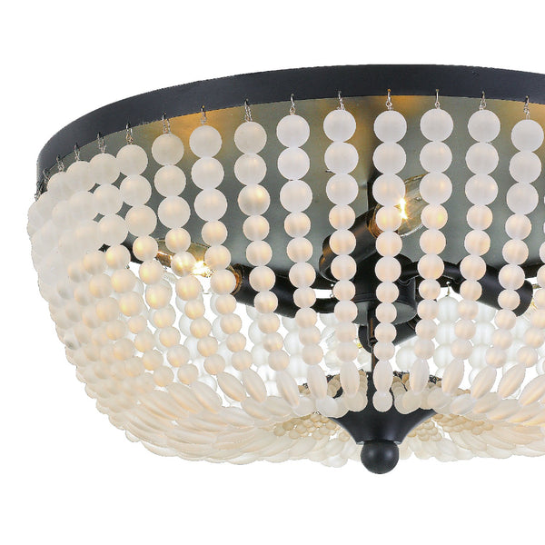 Kylie 18.5'' Four Light Flush Mount, Matte Black - Alternate Product Image 2.jpg