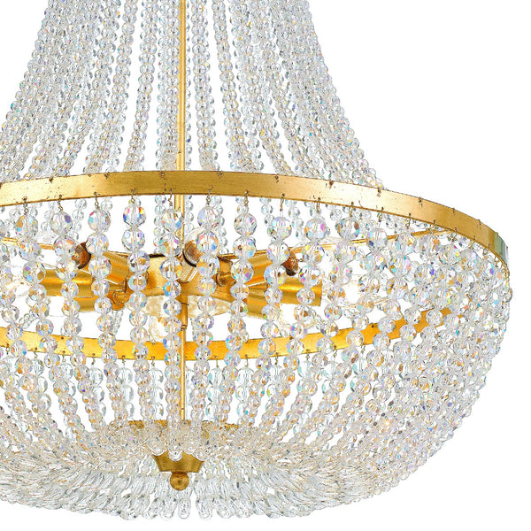 Kylie 24.75'' Eight Light Chandelier, Antique Gold - Alternate Product Image 2.jpg