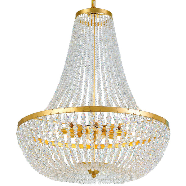 Kylie 24.75'' Eight Light Chandelier, Antique Gold - Main Product Image.jpg