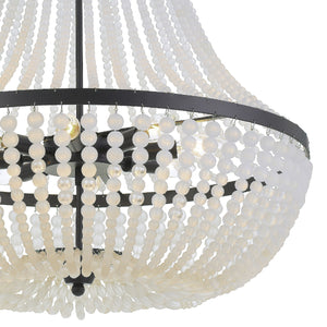 Kylie 24.75'' Eight Light Chandelier, Matte Black - Alternate Product Image 2.jpg