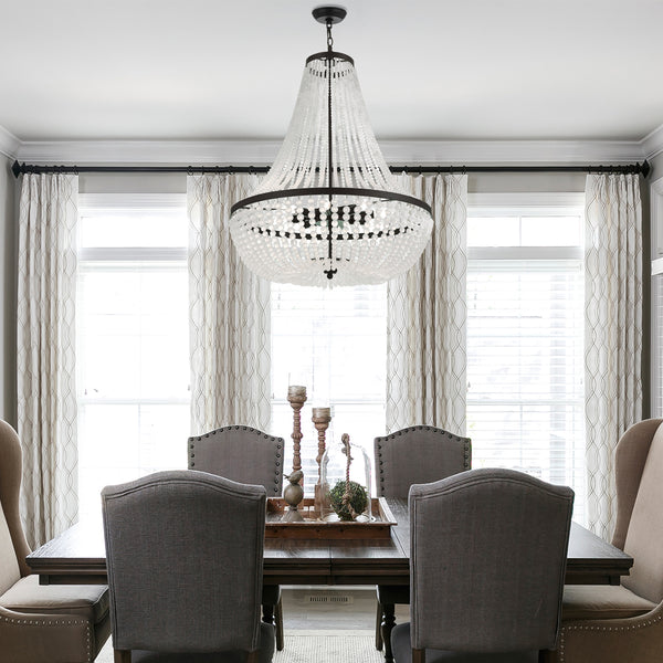Kylie 24.75'' Eight Light Chandelier, Matte Black Alt 4.jpg