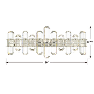 Boltera 25.25'' Three Light Bathroom Vanity, Polished Nickel - Alternate Product Image 1.jpg