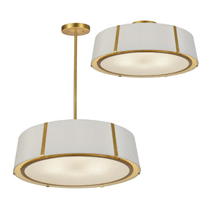 Fuller 24'' Six Light Semi Flush Mount, Antique Gold - Alternate Product Image 2.jpg