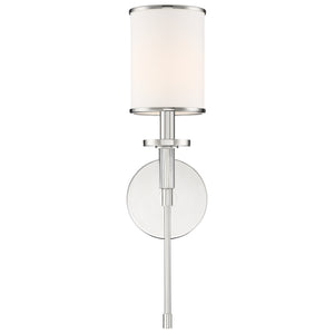 Hattie 5'' One Light Wall Sconce, Polished Nickel - Main Product Image.jpg