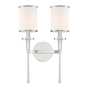 Hattie 12'' Two Light Wall Sconce, Polished Nickel - Main Product Image.jpg