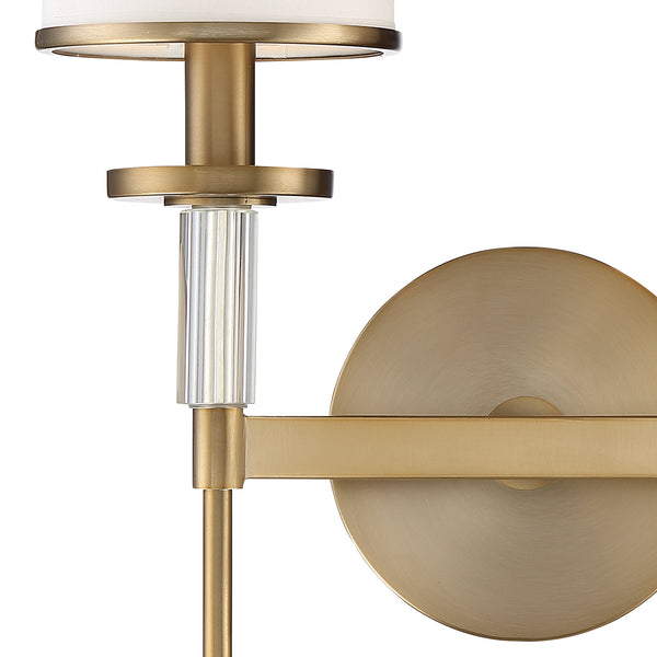 Hattie 12'' Two Light Wall Sconce, Gold - Alternate Product Image 1.jpg