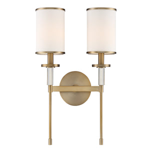 Hattie 12'' Two Light Wall Sconce, Gold - Main Product Image.jpg