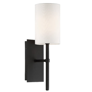Verity 5'' One Light Wall Sconce, Black - Alternate Product Image 1.jpg